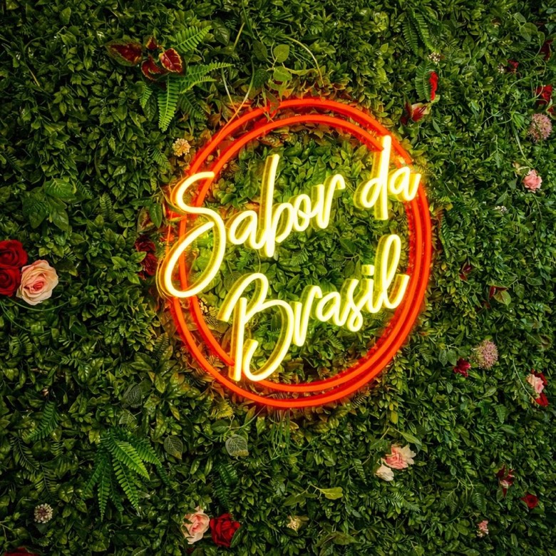 A made-to-order neon sign by Neon Guys